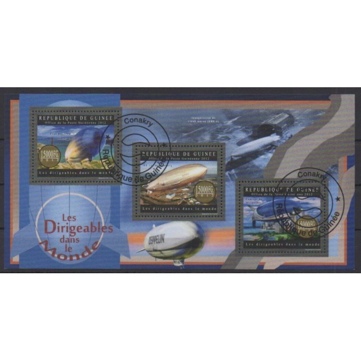 Acheter cette série de timbres de Guinée de l'année 2012 (No 6586/6588). - Oblitéré