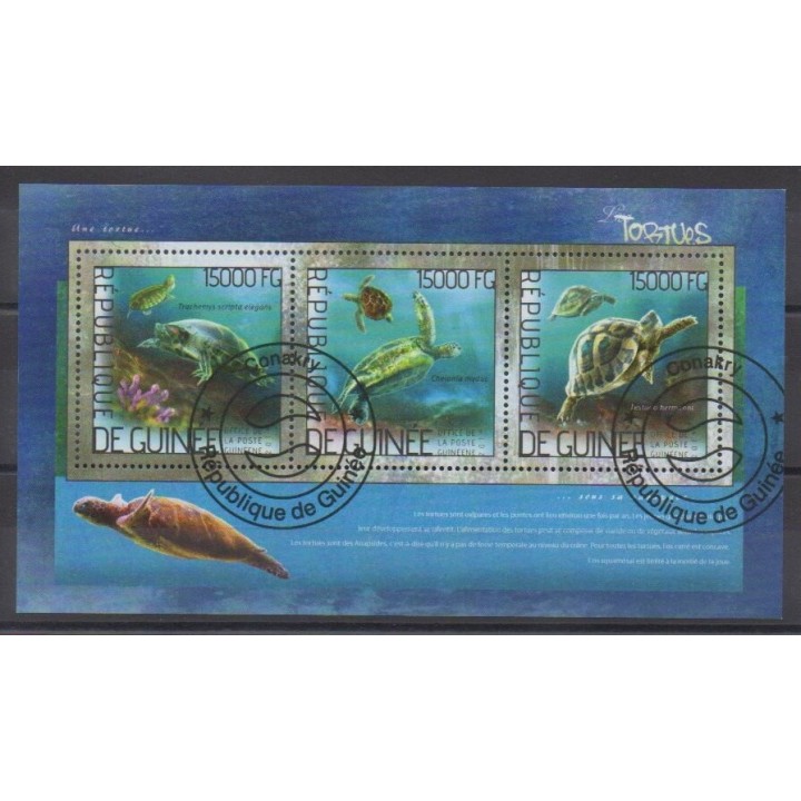Buy this set of stamps of Guinea of the year 2014 (Nb 7193/7195). - Used