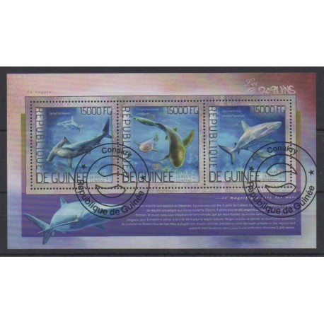 Guinea - 2014 - Nb 7136/7138 - Sea life - Used