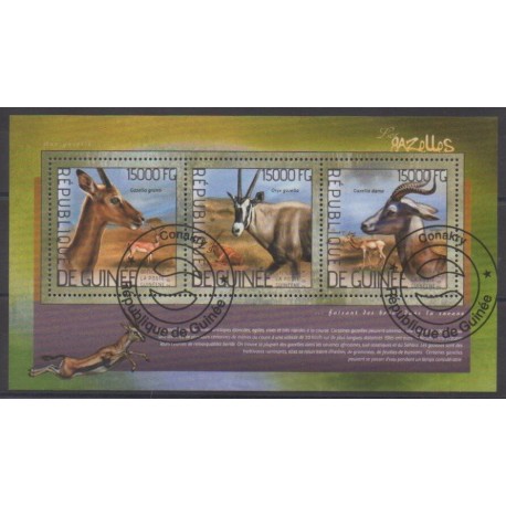 Guinea - 2014 - Nb 7172/7174 - Mamals - Used