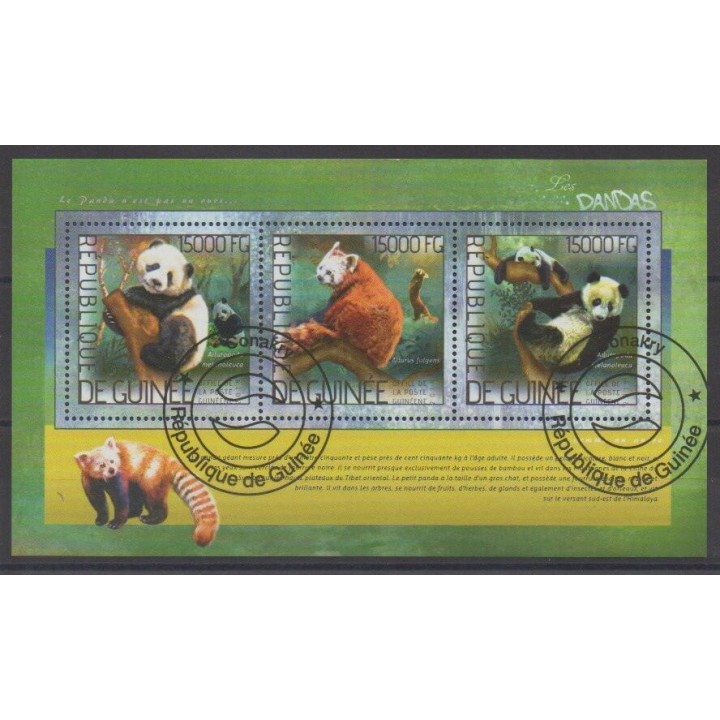 Acheter cette série de timbres de Guinée de l'année 2014 (No 7199/7201). - Oblitéré