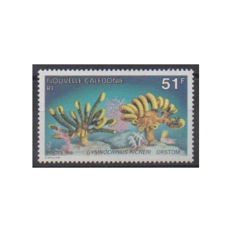 Nouvelle-Calédonie - 1988 - No 557 - Vie marine