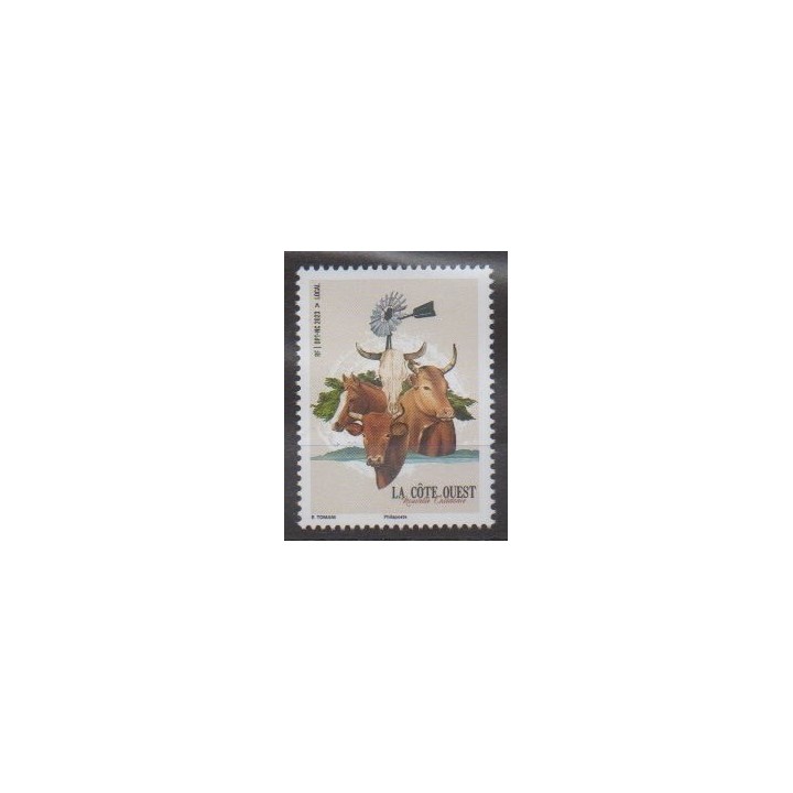 Buy this stamp of New Caledonia of the year 2023 (La côte ouest).