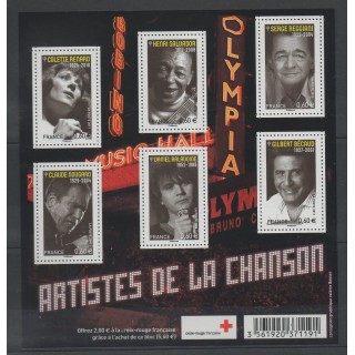 Timbres - France - Blocs et feuillets - 2011 - No F 4605 - Musique