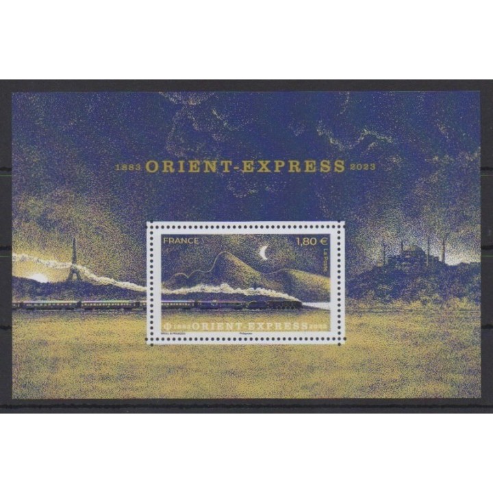 Buy this stamp of France of the year 2023 (L'Orient-Express).
