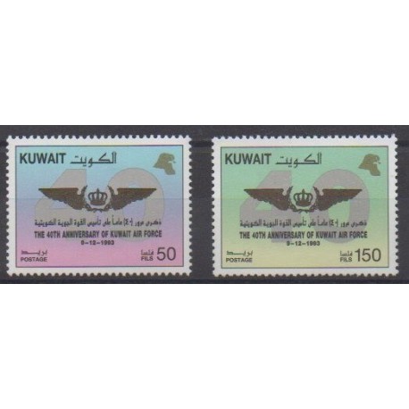 Kuwait - 1993 - Nb 1282/1283 - Military history