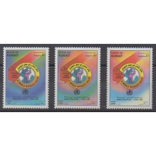 Acheter cette série de timbres du Koweït de l'année 1995 (No 1339/1341).