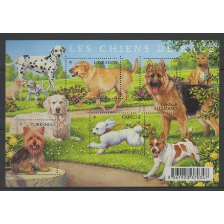 France - Blocks and sheets - 2011 - Nb F 4545 - Dogs