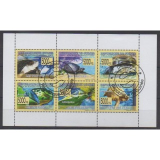 Acheter cette série de timbres de Guinée de l'année 2009 (No 4086/4091). - Oblitéré