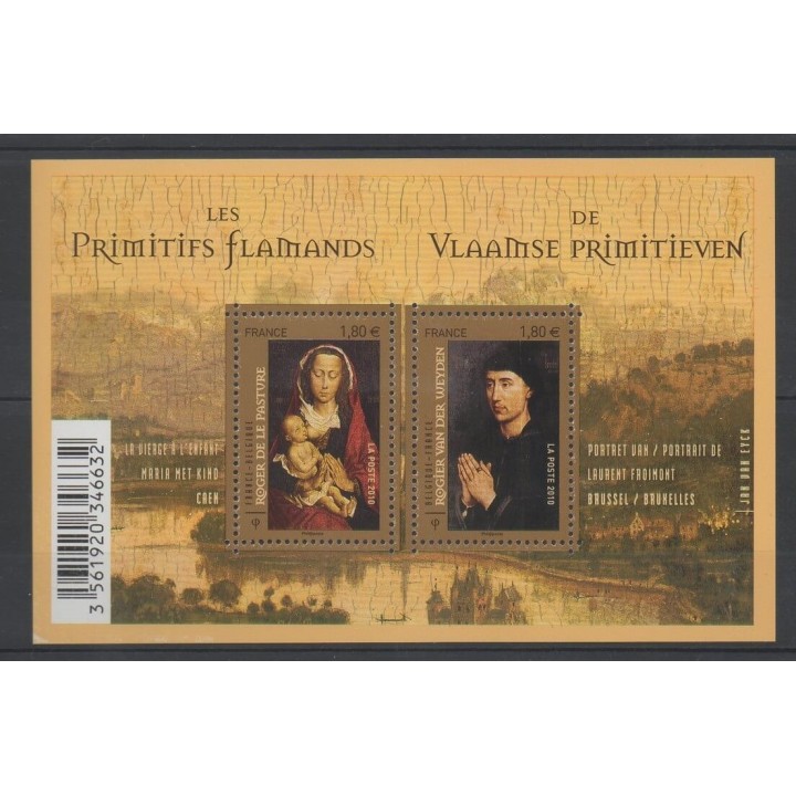 Timbres - France - Blocs et feuillets - 2010 - No F 4525 - Peinture
