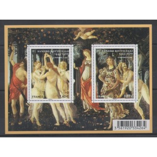 Timbres - France - Blocs et feuillets - 2010 - No F 4518 - Peinture