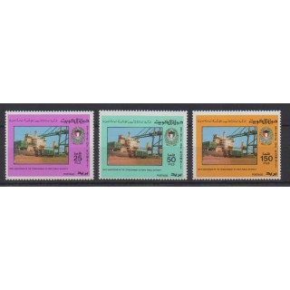 Buy this set of stamps of Kuwait of the year 1987 (Nb 1123/1125).