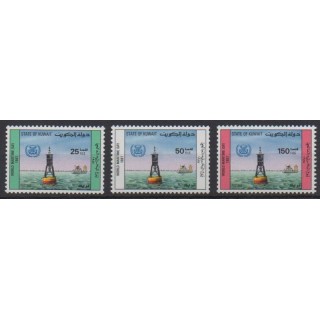 Acheter cette série de timbres du Koweït de l'année 1987 (No 1117/1119).