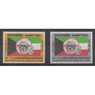 Buy this set of stamps of Kuwait of the year 1980 (Nb 831/832).