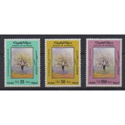 Kuwait - 1989 - Nb 1152/1154 - Trees