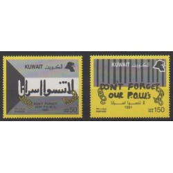 Koweït - 1991 - No 1218/1219 - Histoire militaire