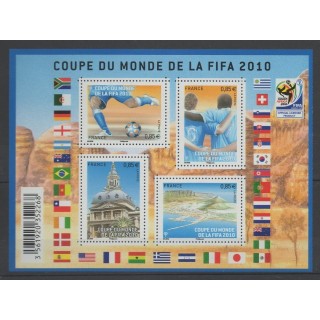 Timbres - France - Blocs et feuillets - 2010 - No F 4481 - Coupe du monde de football