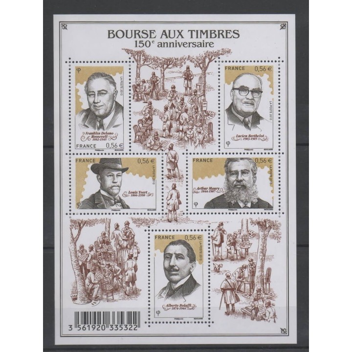 Timbres - France - Blocs et feuillets - 2010 - No F 4447 - Célébrités