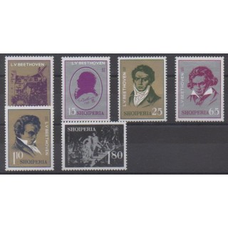 Buy this set of stamps of Albania of the year 1970 (Nb 1273/1278).