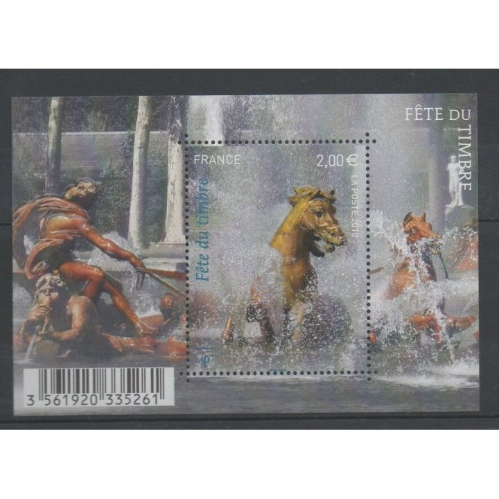 Stamps - France - Blocks and sheets - 2010 - Nb F 4440 - Horses
