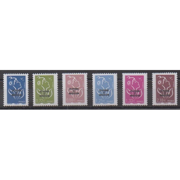 Buy this set of stamps of Saint-Pierre et Miquelon of the year 2008 (Nb 918/923).
