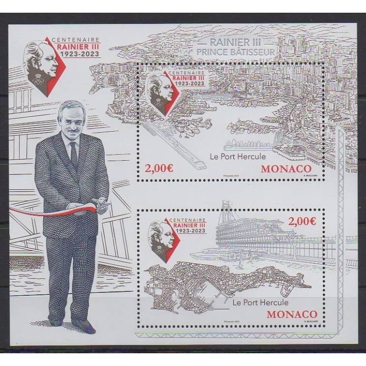 Buy this set of stamps of Monaco of the year 2023 (Nb 3398/3399).