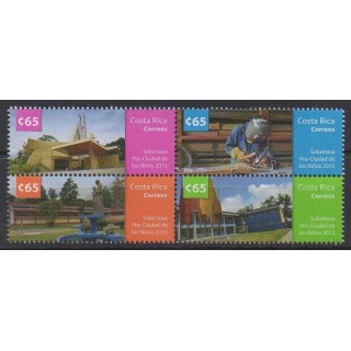 Acheter cette série de timbres du Costa Rica de l'année 2015 (No 976/979).