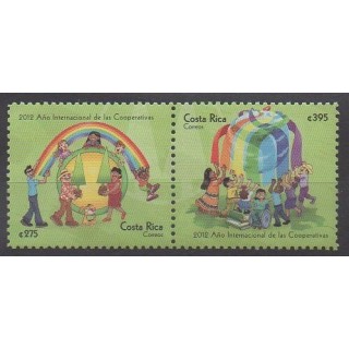 Buy this set of stamps of Costa Rica of the year 2012 (Nb 954/955).