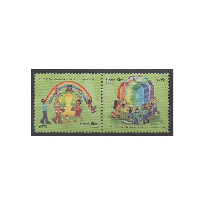 Buy this set of stamps of Costa Rica of the year 2012 (Nb 954/955).
