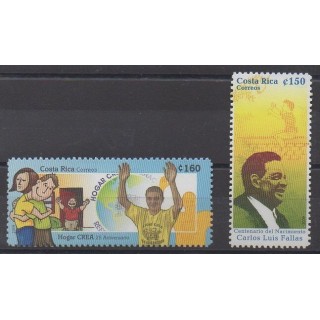 Acheter cette série de timbres du Costa Rica de l'année 2009 (No 883/884).