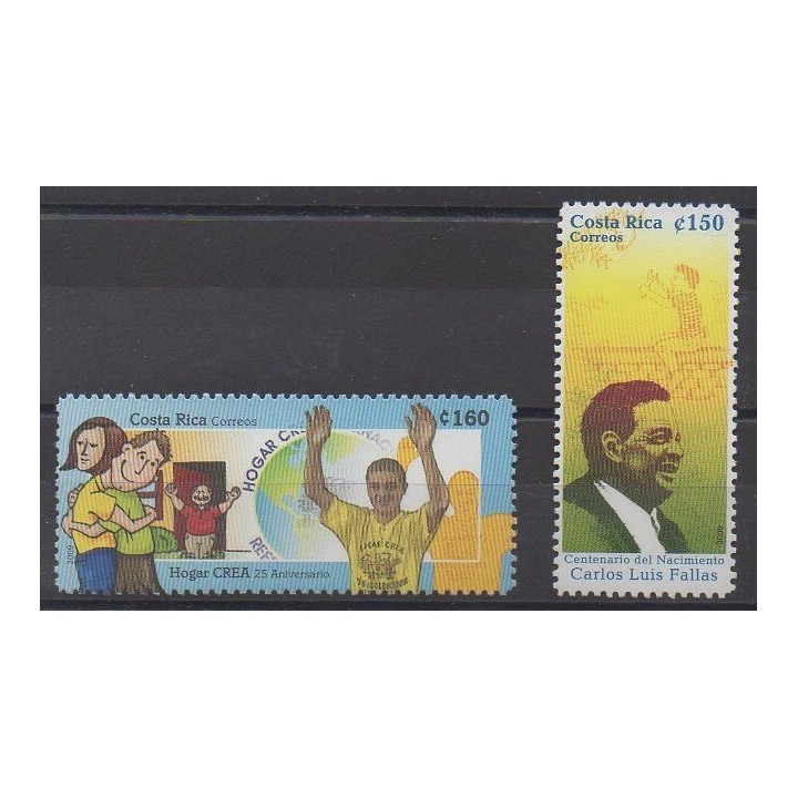 Acheter cette série de timbres du Costa Rica de l'année 2009 (No 883/884).