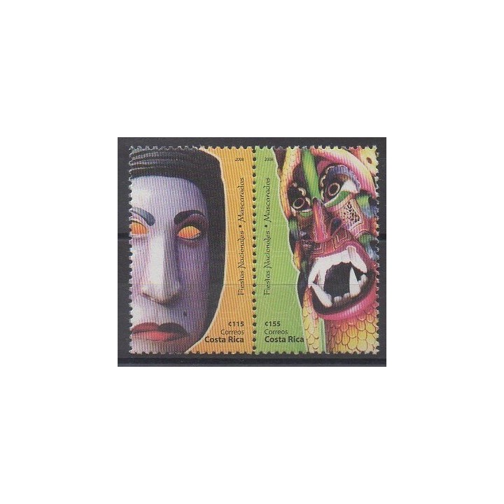 Acheter cette série de timbres du Costa Rica de l'année 2008 (No 877/878).