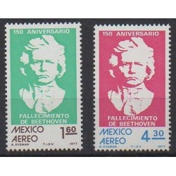 Mexico - 1977 - Nb PA428/PA429 - Music