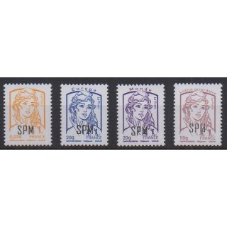 Buy this set of stamps of Saint-Pierre et Miquelon of the year 2013 (Nb 1089/1092).