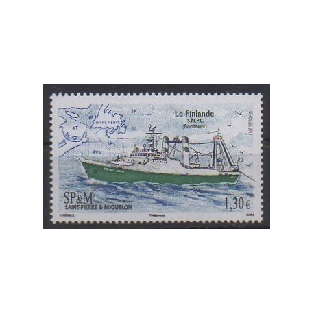 Saint-Pierre and Miquelon - 2013 - Nb 1066 - Boats