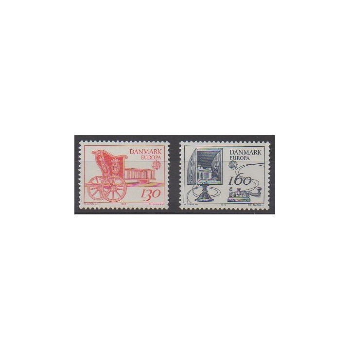 Buy this set of stamps of Denmark of the year 1979 (Nb 687/688).