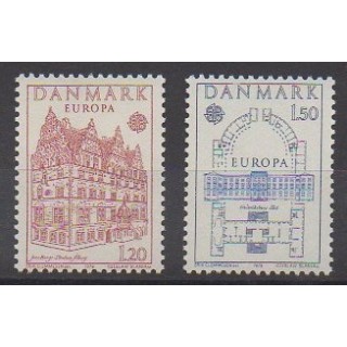 Acheter cette série de timbres du Danemark de l'année 1978 (No 663/664).