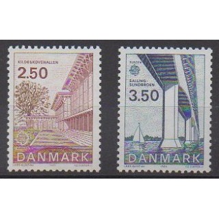 Acheter cette série de timbres du Danemark de l'année 1983 (No 784/785).