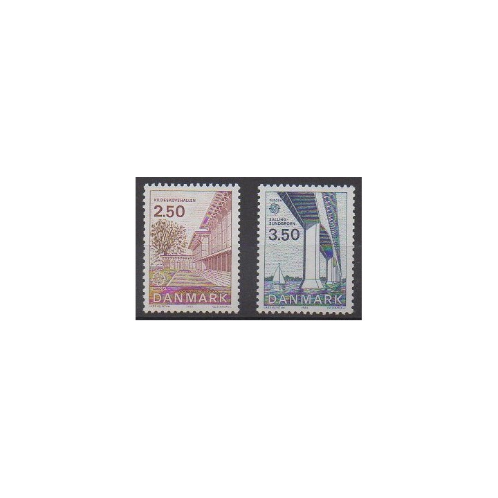 Acheter cette série de timbres du Danemark de l'année 1983 (No 784/785).