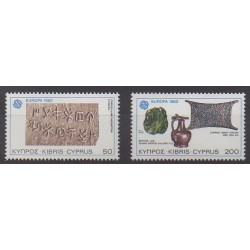 Chypre - 1983 - No 577/578 - Sciences et Techniques - Europa