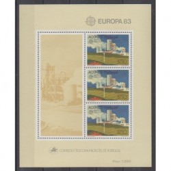 Portugal (Açores) - 1983 - No BF4 - Sciences et Techniques - Europa