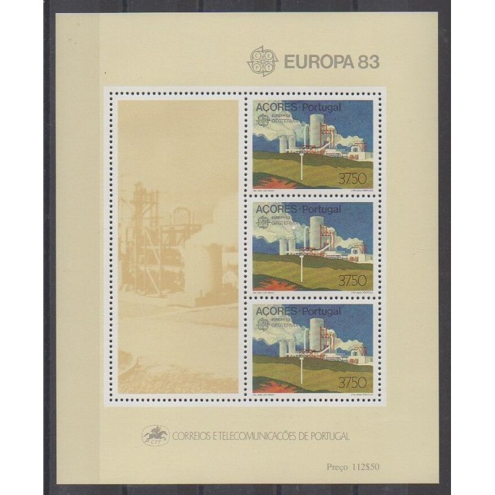 Buy this souvenir sheet  of Portugal (Azores) of the year 1983 (Nb BF4).