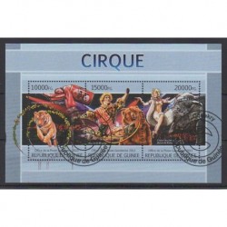 Guinea - 2013 - Nb 6685/6687 - Circus or magic - Used