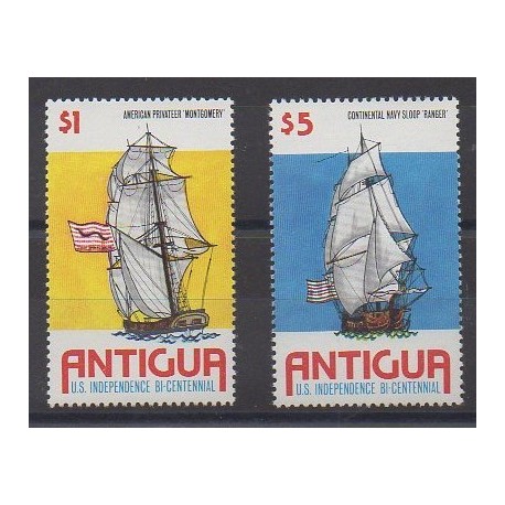 Antigua - 1976 - Nb 420/421 - Boats