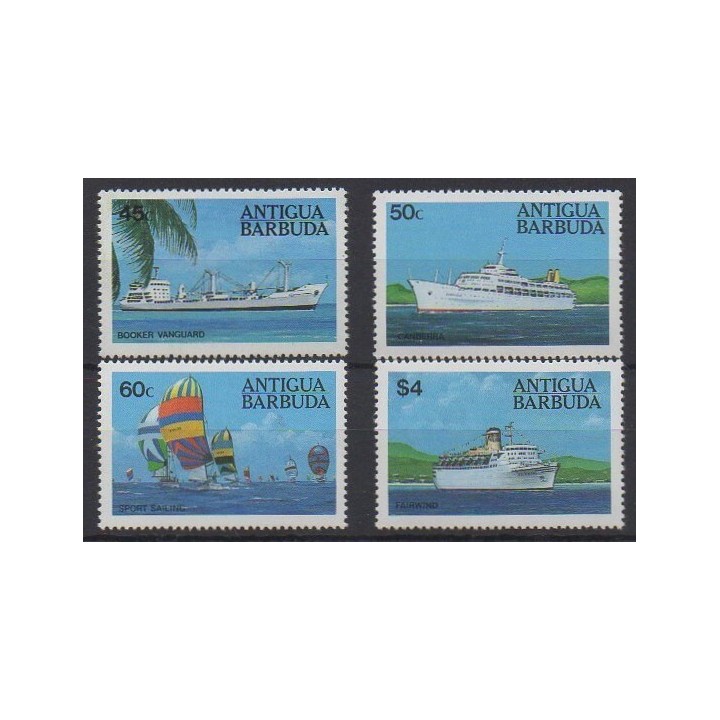 Buy this set of stamps of Antigua and Barbuda of the year 1984 (Nb 735/738).