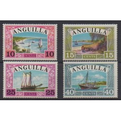 Anguilla - 1968 - Nb 16/19 - Boats