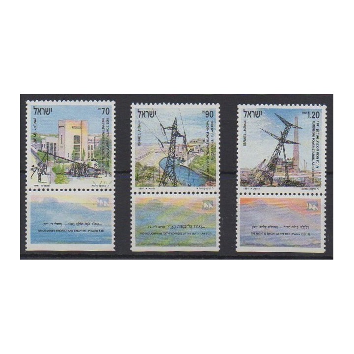 Buy this set of stamps of Israel of the year 1991 (Nb 1136/1138).