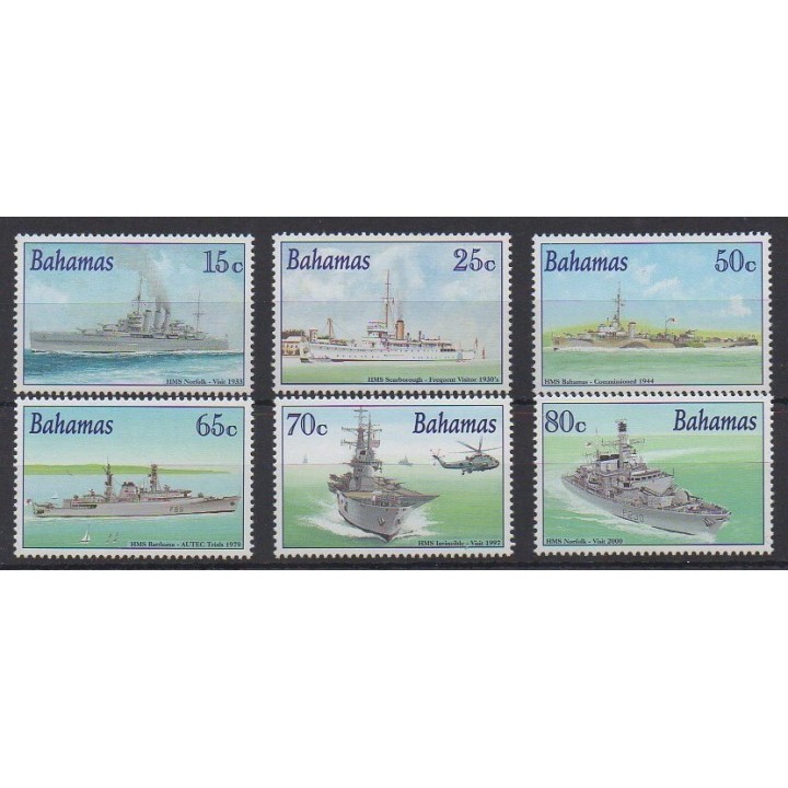 Buy this set of stamps of Bahamas of the year 2001 (Nb 1086/1091).