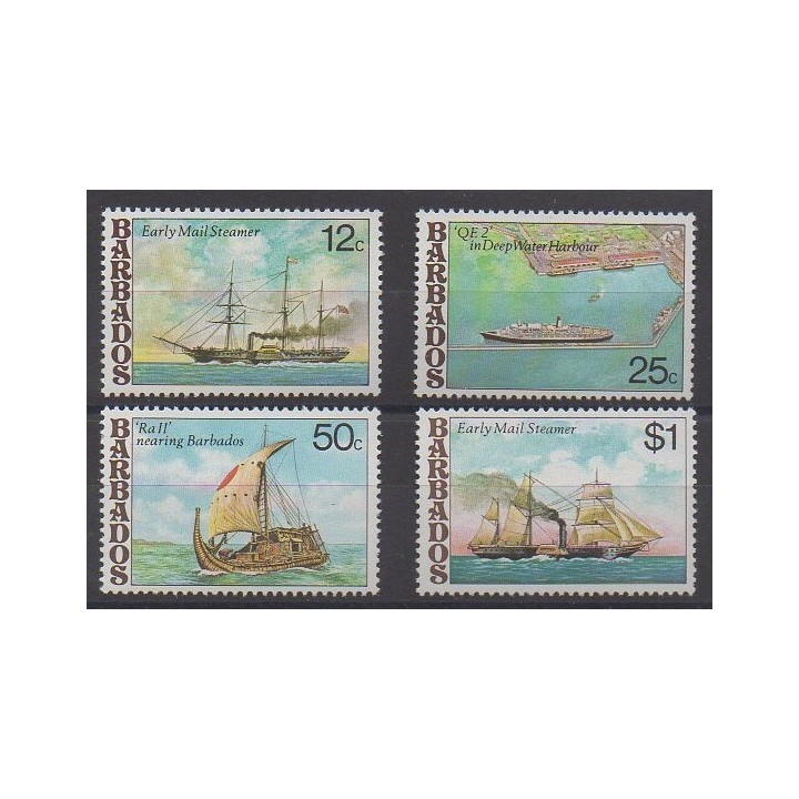 Buy this set of stamps of Barbados of the year 1979 (Nb 464/467).