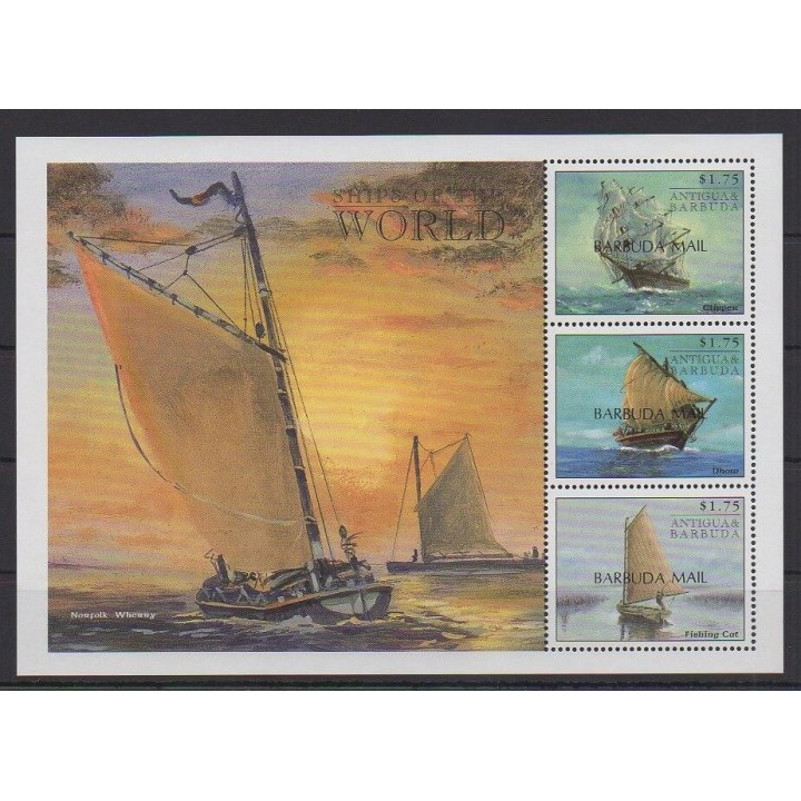 Acheter cette série de timbres de Barbuda de l'année 2000 (No 1969/1971).